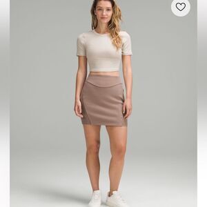 Lululemon Scuba High Rise Mini Skirt - XL - Brand New With Tags